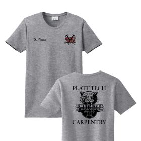 CARPENTRY - Ladies' Short Sleeve T-Shirt - DF/LC/FB