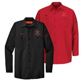P & H - Adult Long Sleeve Work Shirt
