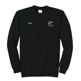 PRECISION MACHINING - Adult Crewneck Sweatshirt - EMB/LC
