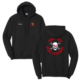 DIESEL - Pullover Hooded Sweatshirt- EMB/LC/DF/FB
