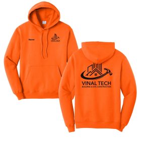 CONSTRUCTION - Pullover Hooded Sweatshirt - DF/LC/FB