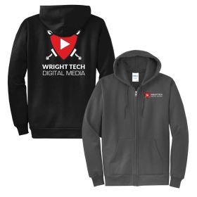 DIGITAL - Full-Zip Hooded Sweatshirt - EMB/LC/DF/FB