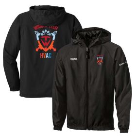 HVAC - Adult Hooded Raglan Jacket - DT/FB