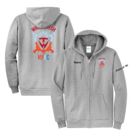 HVAC - Full-Zip Hooded Sweatshirt - DF/LC/FB