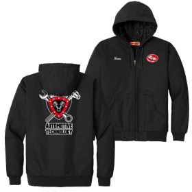 AUTO - Duck Cloth Hooded Work Jacket - EMB/LC/DF/FB