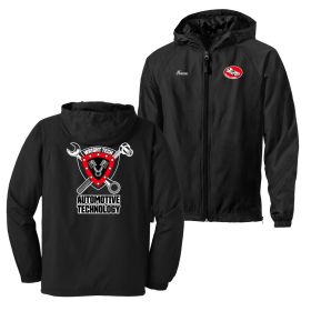 AUTO - Adult Hooded Raglan Jacket - EMB/LC/DF/FB