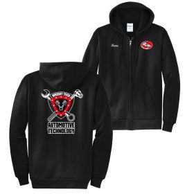 AUTO - Full-Zip Hooded Sweatshirt - DF/LC/FB