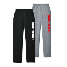 GYM - Adult Open Bottom Sweatpants - DF/LL