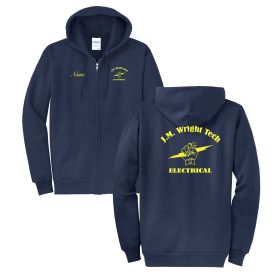 ELECTRICAL - Full-Zip Hooded Sweatshirt - DF/LC/FB