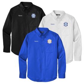 CJPS - Men's Long Sleeve Twill Shirt. 