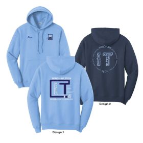 IT - Pullover Hooded Sweatshirt - EMB/LC/DF/FB