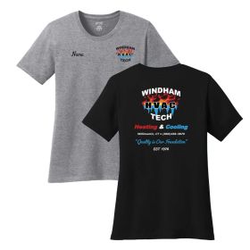 HVAC - Ladies' Short Sleeve T-Shirt - EMB/LC/DF/FB