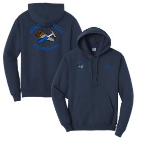 CARPENTRY - Pullover Hooded Sweatshirt -EMB/RC/DF/FB