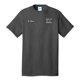 MANUFACTURING - Adult Short Sleeve T-Shirt - DF/LC