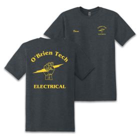 ELECTRICAL - Adult Short Sleeve Cotton T-Shirt - GP/FB