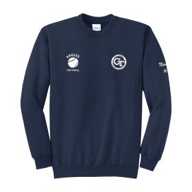 SOFTBALL - Fleece Crewneck Sweatshirt