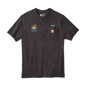 HVAC - Carhartt &reg; Pocket Short Sleeve T-Shirt.  - EMB/RC