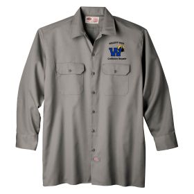 COLLISION - Dickies Long Sleeve Work Shirt