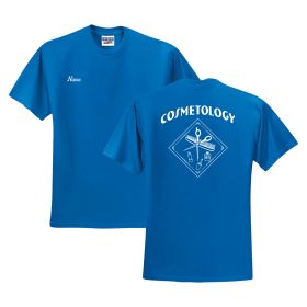 COSMETOLOGY - JERZEES Short Sleeve T-Shirt - GP/FB