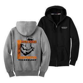 CONSTRUCTION - Heavyweight Full-Zip Hooded Sweatshirt - GP/LC/FB