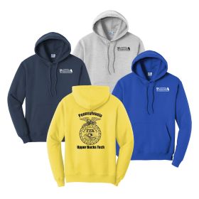 AG TECH - Pullover Hooded Sweatshirt - GP/LC/FB