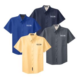 AG TECH - Short Sleeve Dress Shirt