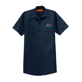 DIESEL - Short Sleeve Industrial Work Shirt
