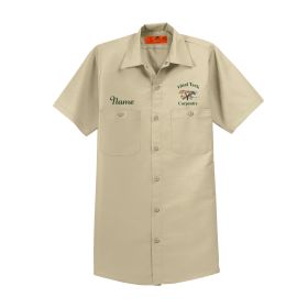 CARPENTRY - Adult Short Sleeve Work Shirt