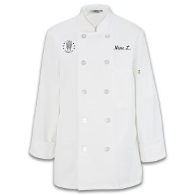 CULINARY - Ladies' Chef Coat -EMB/RC