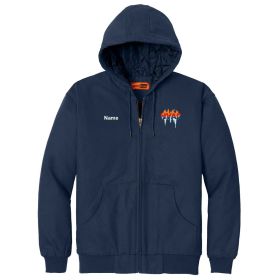 HVAC - Duck Cloth Hooded Work Jacket 