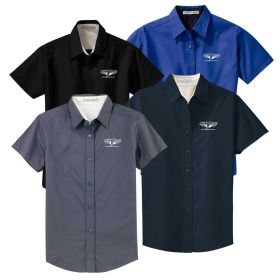 CT AERO - Ladies' Short Sleeve Easy Care Shirt. L508