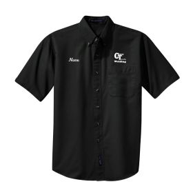 WELDING - 100% Cotton Short Sleeve Twill Shirt