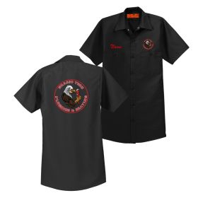 PLUMBING & HEATING - Short Sleeve Work Shirt -GP/FB