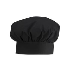 CULINARY - Black Traditional Chef Hat - BLANK