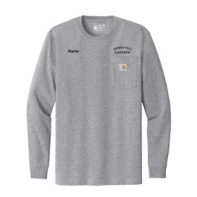 CARPENTRY - Carhartt &reg; Pocket Long Sleeve T-Shirt - DF/LC