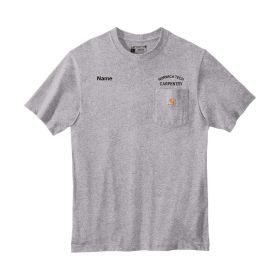 CARPENTRY - Carhartt &reg; Pocket Short Sleeve T-Shirt.  - DF/LC