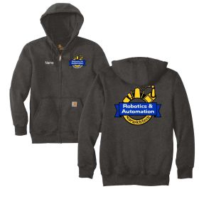 ROBOTICS - Carhartt&reg; Rain Defender&reg; Hooded Zip-Front Sweatshirt - DF/FB