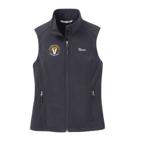 VET- Ladies' Soft Shell Vest - EMB/RC 