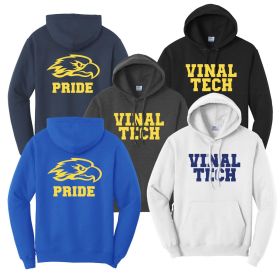 Adult Pullover Hooded Sweatshirt - DF/FF/FB