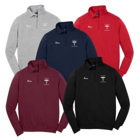 HEALTH - 1/4 Zip Sweatshirt - DF/FB