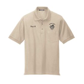 CARPENTRY - Adult Short Sleeve Pocket Polo - DF/LC