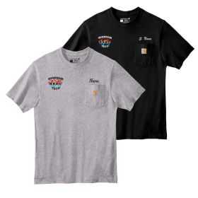 HVAC - Carhartt Workwear Pocket Short Sleeve T-Shirt - EMB/RC