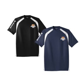 SPIRIT - Adult DryZone Colorblock T-shirt - EMB/LC/DF/RS