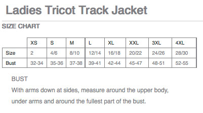 Sizing Chart