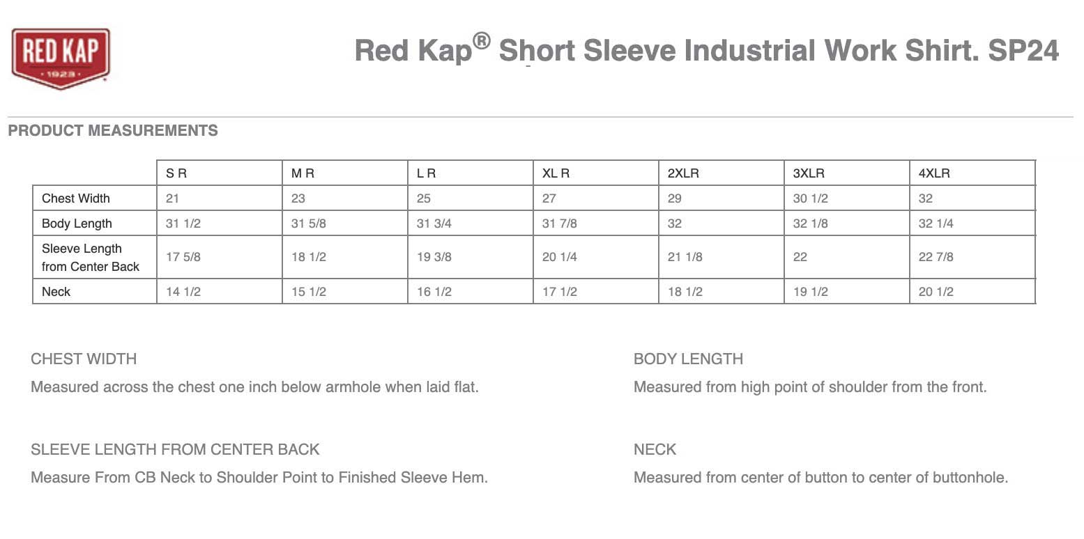 Sizing Chart